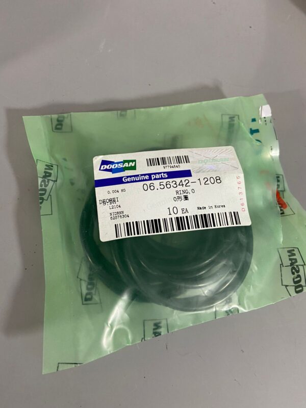 Anel de Vedação Doosan PN: 06.56342-1208 - Image 3