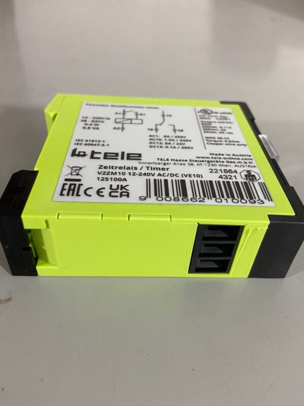 Relé Tele Haase PN: V2ZM10 12-240V AC/DC - Image 7