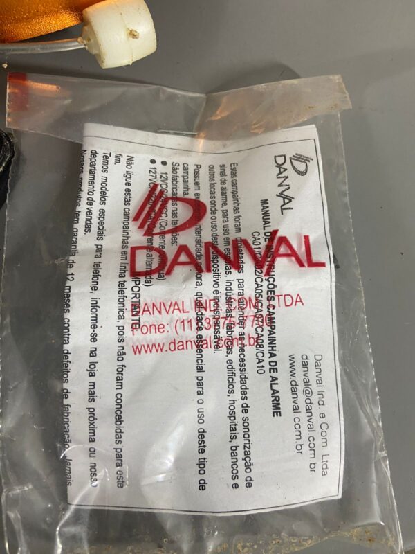 Campainha Danval PN: CA02I5C - Image 5